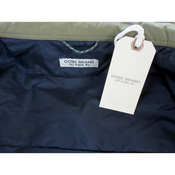 OOBE Brand Men's Snap Front Deck Shirt Jacket Shacket Buckwheat Green NWT - Picture 4 of 6